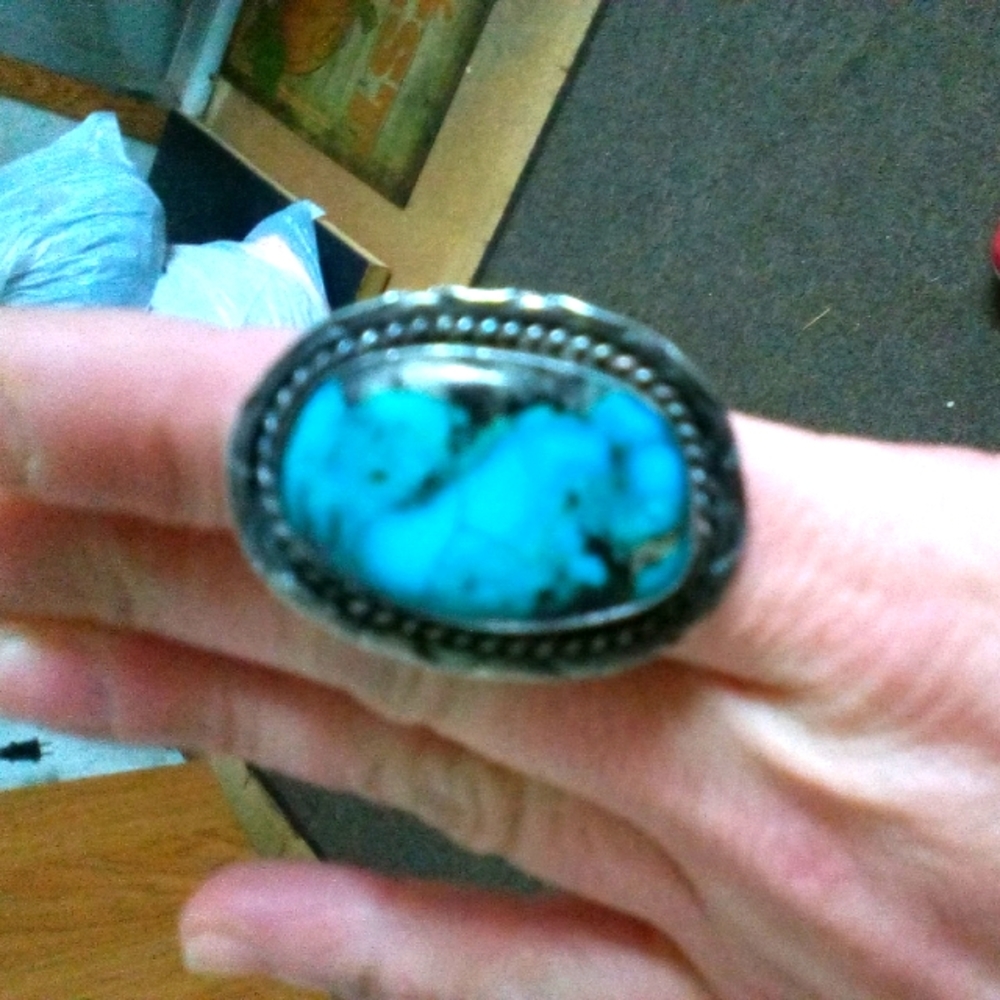 Vintage turquoise ring